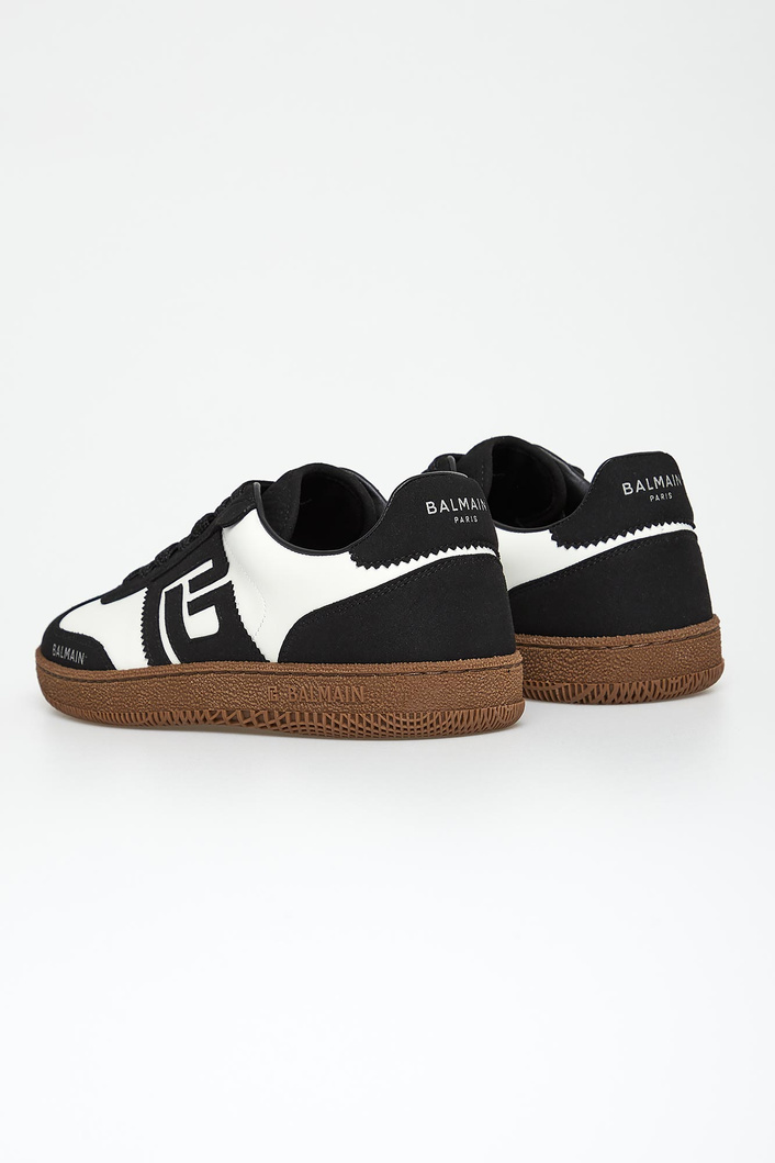 Sneakersy damskie skórzane BALMAIN