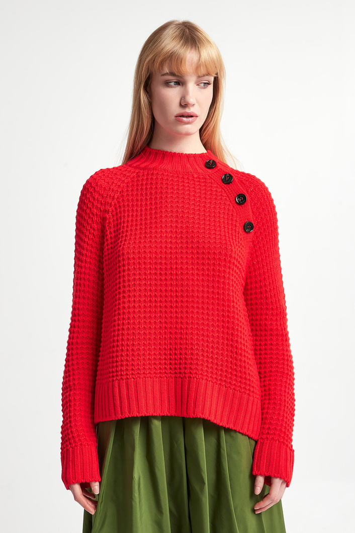 Sweter damski wełniany Green WEEKEND MAX MARA