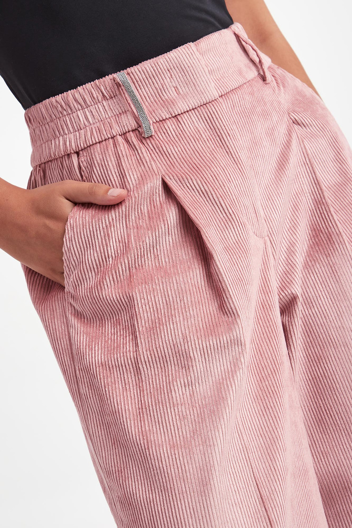 Spodnie damskie sztruksowe PESERICO