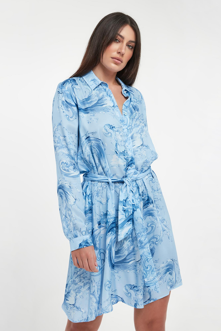 Sukienka szmizjerka mini VERSACE JEANS COUTURE