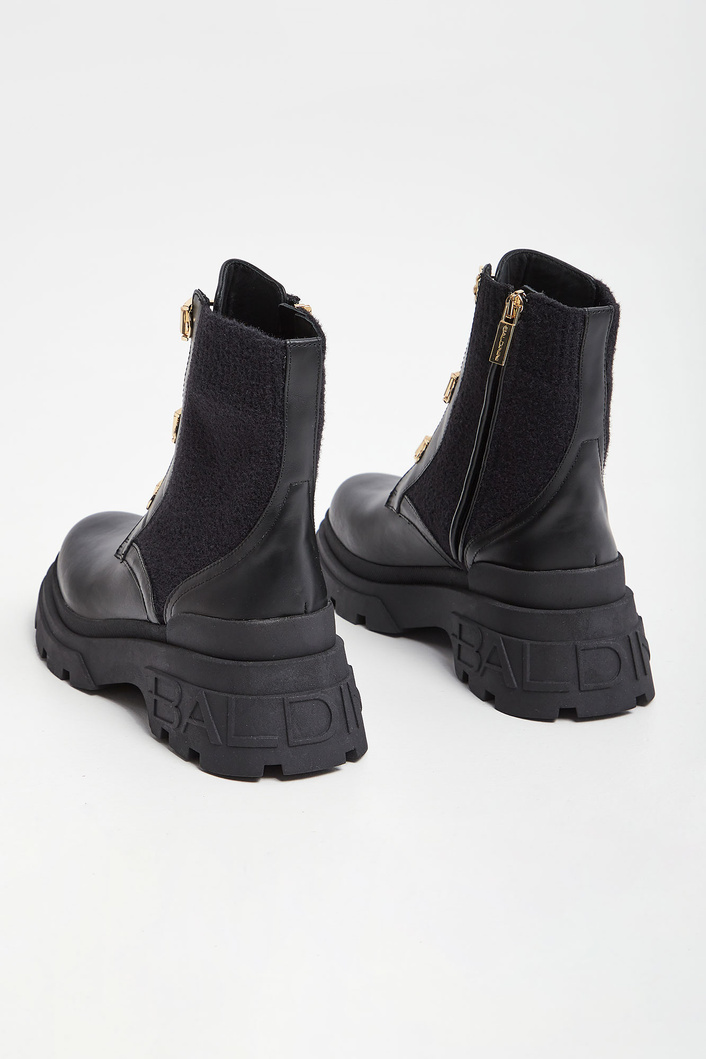 Botki damskie skórzane BALDININI