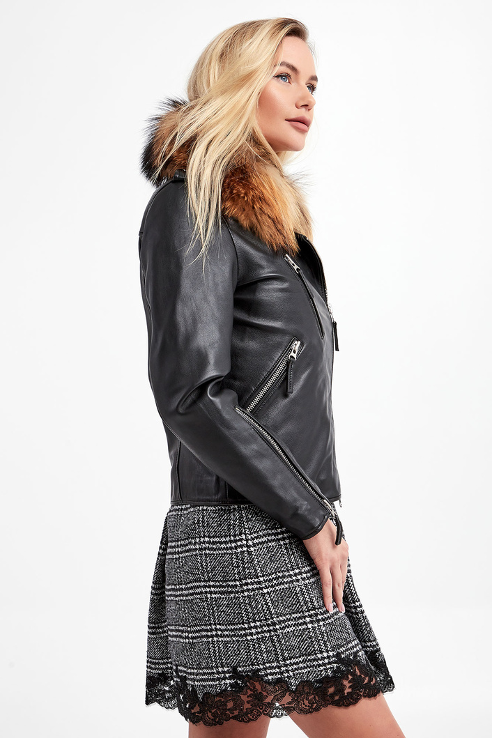 Ramoneska damska skórzana BLAUER