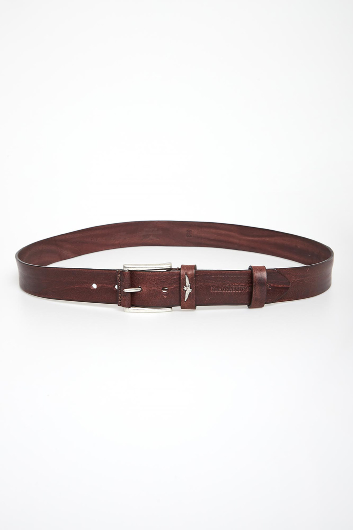 Pasek męski skórzany AERONAUTICA MILITARE