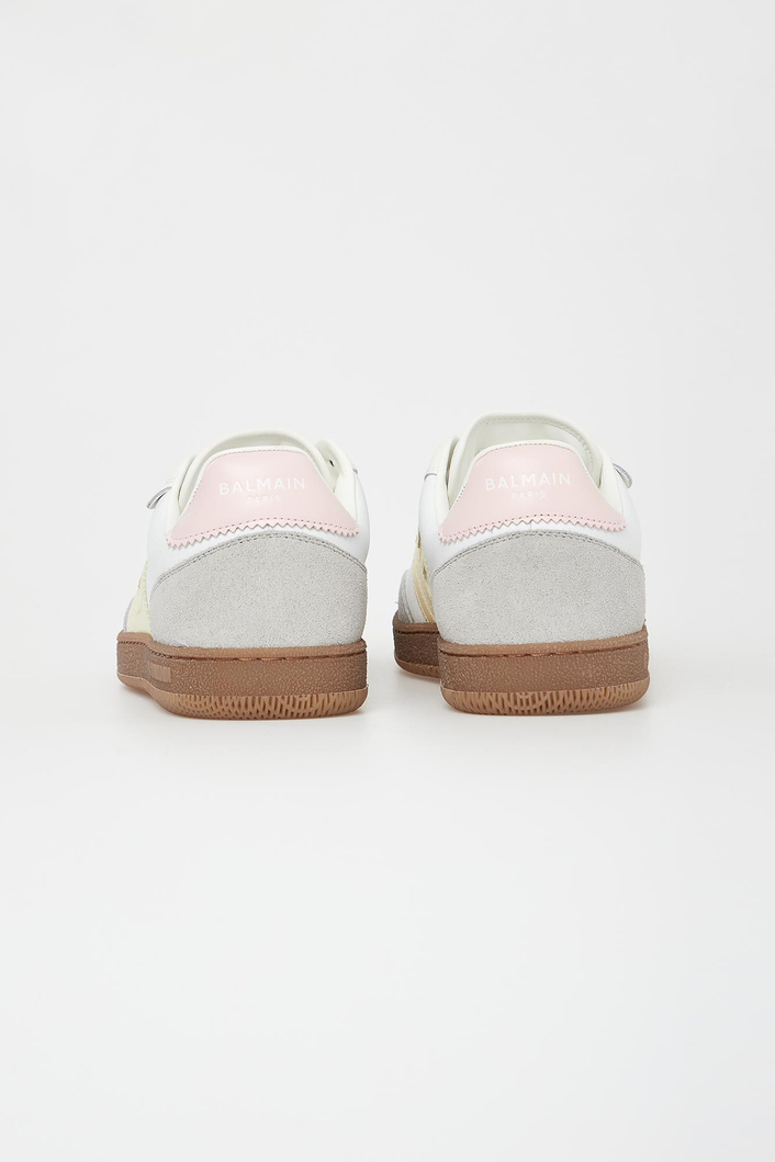 Sneakersy damskie skórzane BALMAIN