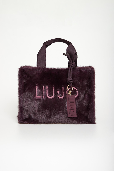 Torebka damska futrzany shopper LIU JO