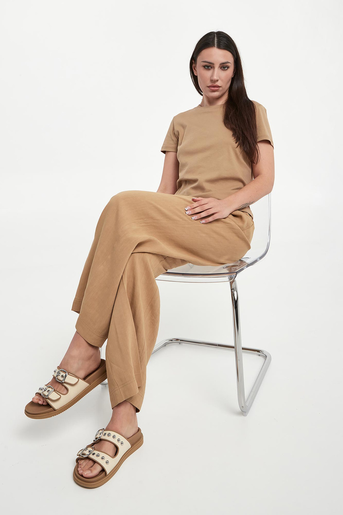 T-shirt damski Langue MARELLA MONOCHROME