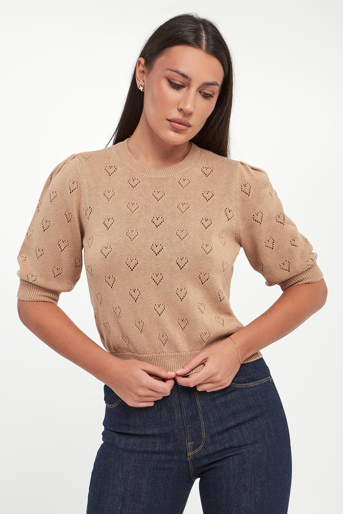 Sweter damski z dodatkiem kaszmiru TWINSET