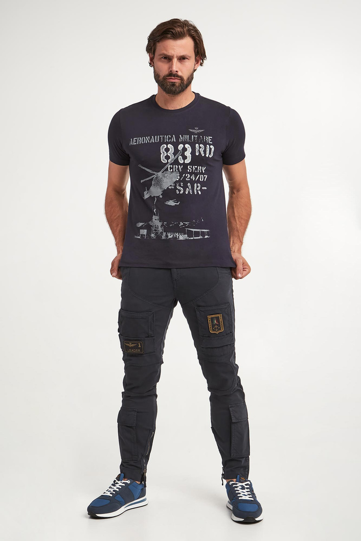 T-shirt męski AERONAUTICA MILITARE