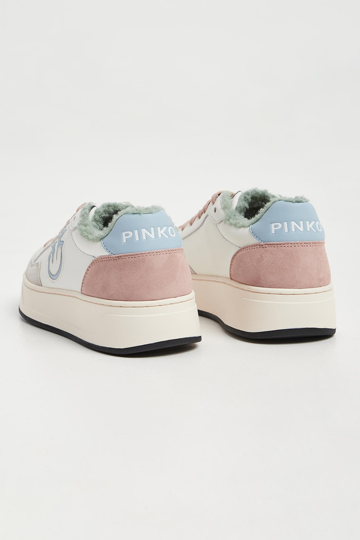 Sneakersy damskie skórzane PINKO