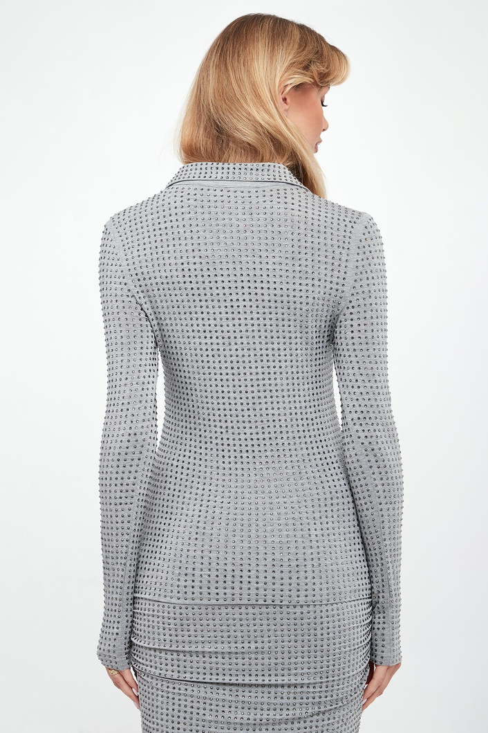 Bluzka damska kryształkami Kooser PINKO