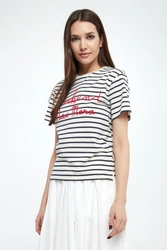 T-shirt damski w paski Olga WEEKEND MAX MARA