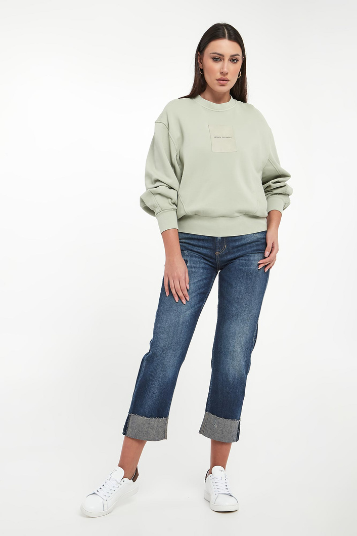 Bluza damska z logo ARMANI EXCHANGE