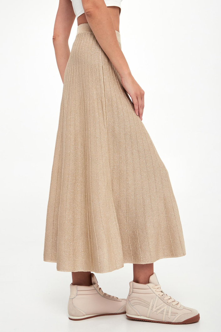 Spódnica lureksowa midi Crusca MARELLA