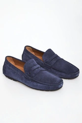 Mokasyny męskie zamszowe BALDININI