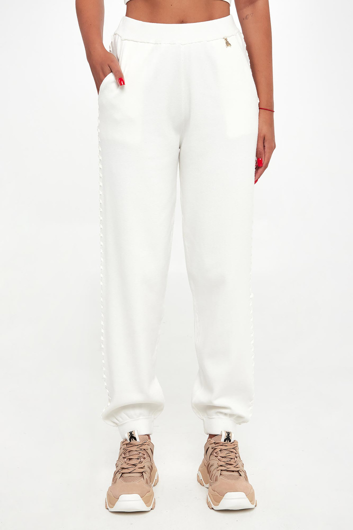 Spodnie damskie dzianinowe PATRIZIA PEPE