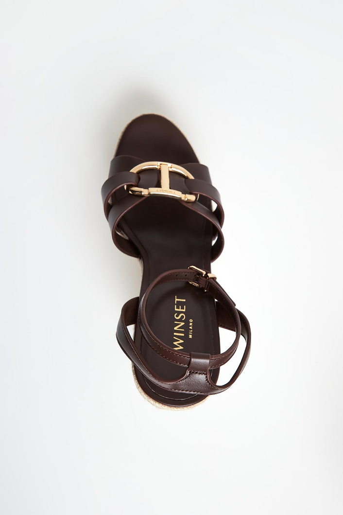 Koturny skórzane TWINSET