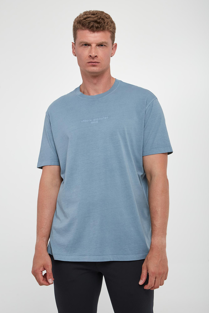 T-shirt męski z logo ARMANI EXCHANGE