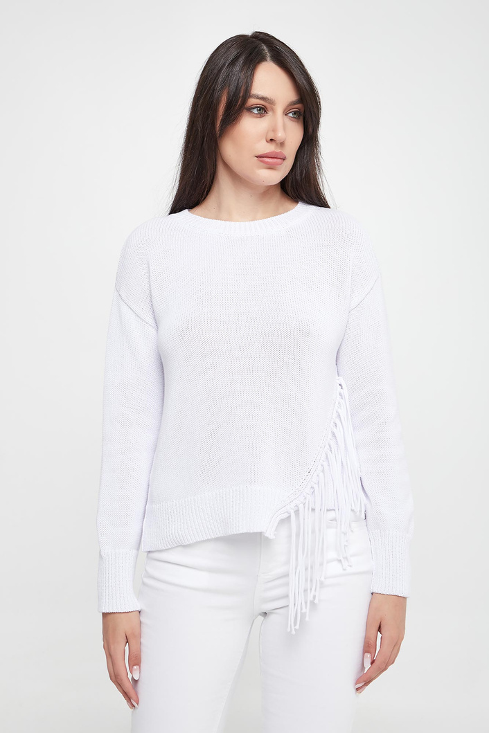 Sweter damski z frędzlami Ago MARELLA SPORT