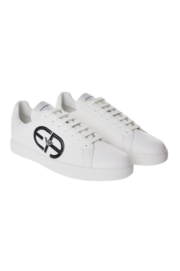 Sneakersy męskie skórzane EMPORIO ARMANI