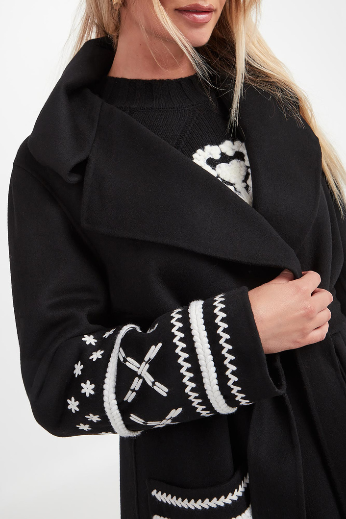 Płaszcz damski wełniany ERMANNO FIRENZE