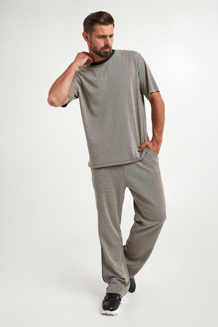 T-shirt męski z logo BALMAIN