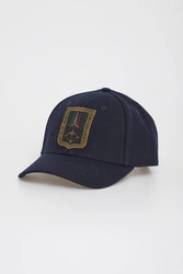 Czapka męska wełniana z daszkiem AERONAUTICA MILITARE