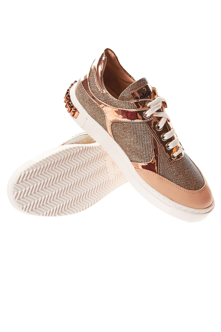 Sneakersy skórzane BALDININI