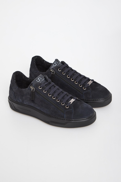 Sneakersy męskie zamszowe CESARE CASADEI