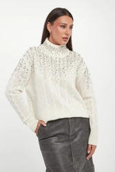 Sweter damski z kaszmirem ERMANNO FIRENZE