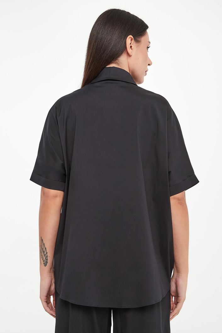 Koszula damska z krótkim rękawem Pittura MAX MARA BEACHWEAR