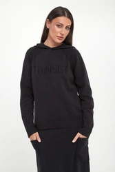 Sweter damski z kapturem TWINSET U&B