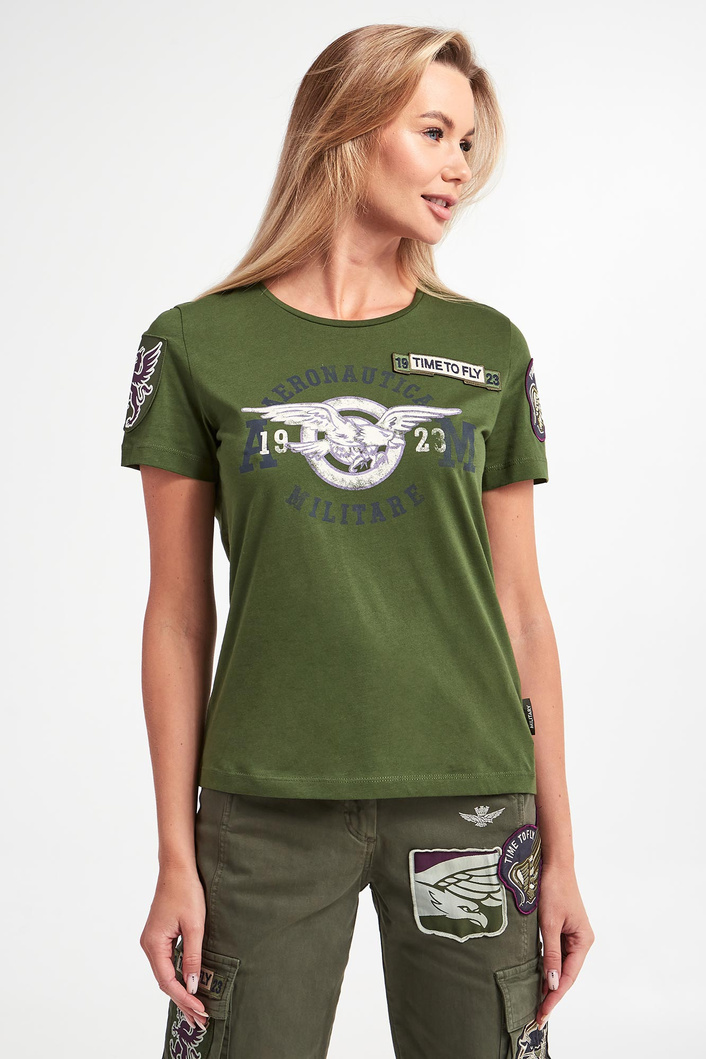 T-shirt damski AERONAUTICA MILITARE