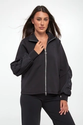 Bluza damska rozpinana ze wzorem SPORTALM