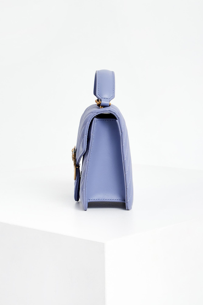 Torebka Love Mini Top Handle Chevron PINKO