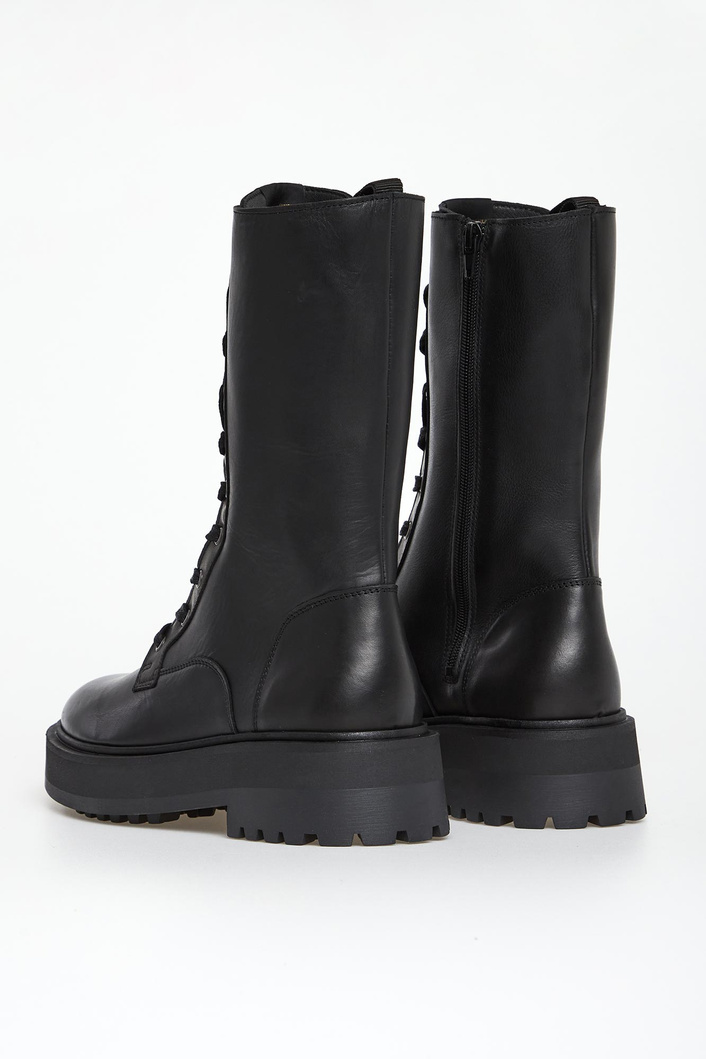 Trapery damskie skórzane AERONAUTICA MILITARE