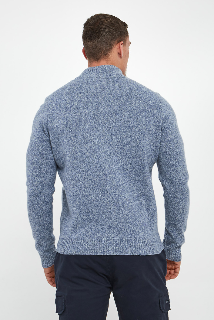 Sweter męski wełniany AERONAUTICA MILITARE