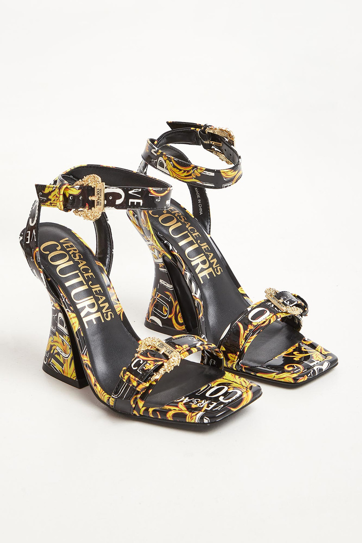 Sandały damskie na obcasie VERSACE JEANS COUTURE