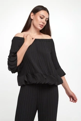 Bluzka damska plisowana JOSEPH RIBKOFF