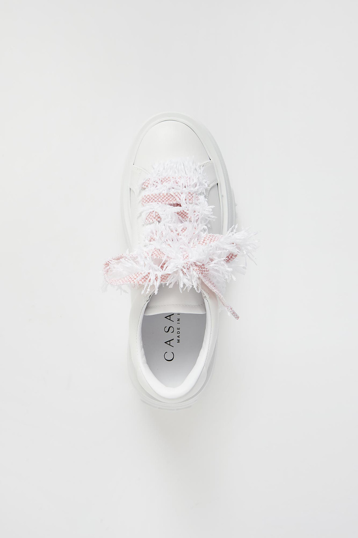 Sneakersy damskie skórzane CASADEI