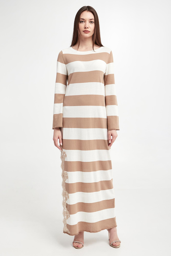 Sukienka maxi w paski ERMANNO FIRENZE