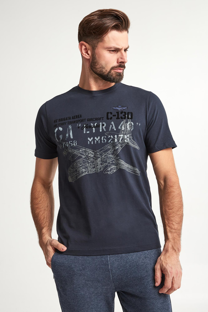 T-shirt męski AERONAUTICA MILITARE