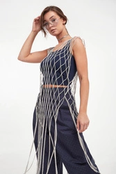 Narzutka damska z siatki Idina MARELLA