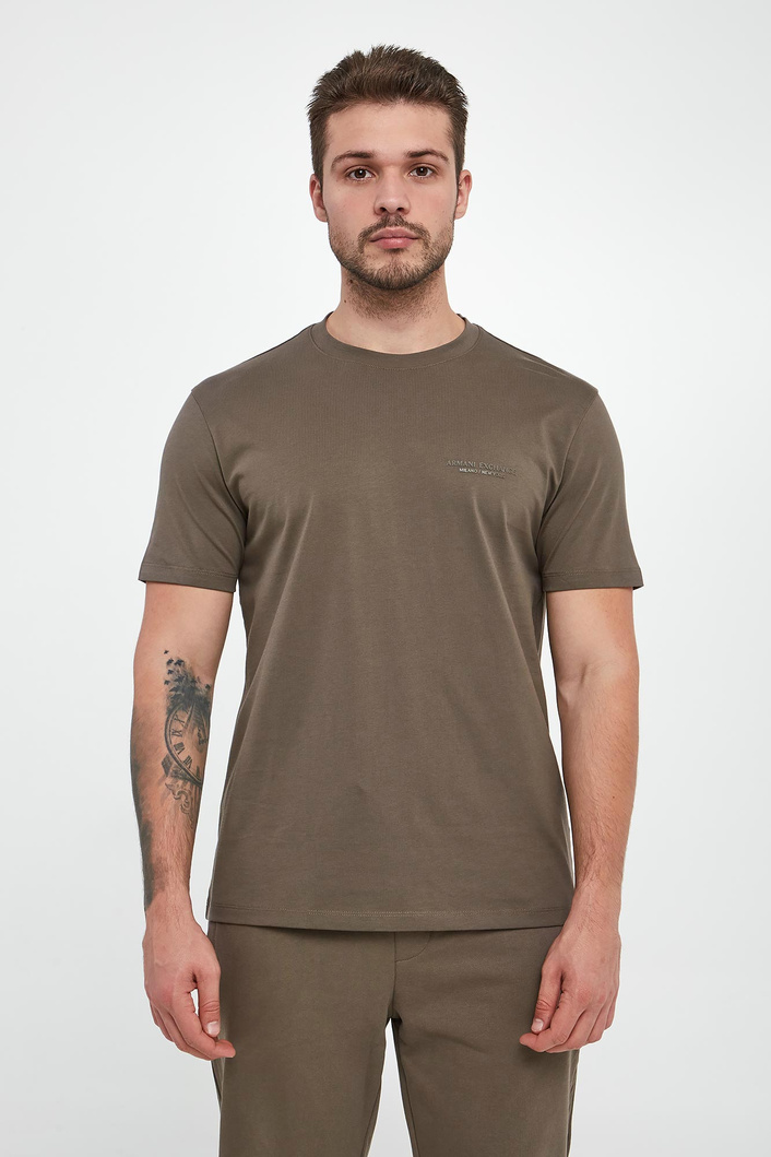 T-shirt męski z logo ARMANI EXCHANGE