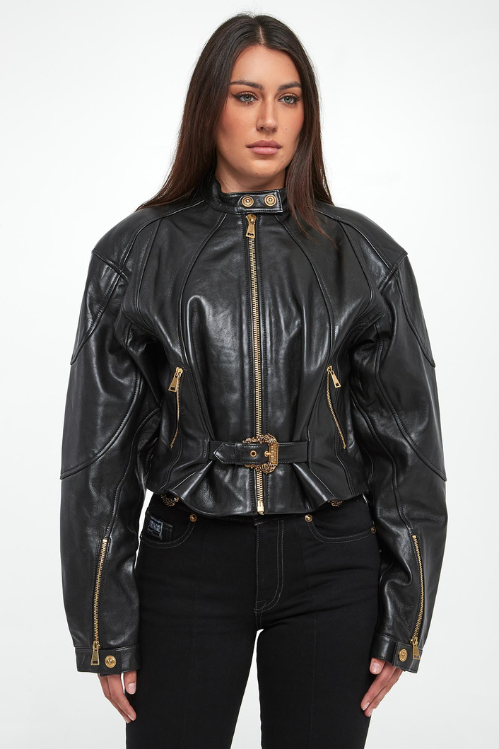 Kurtka damska skórzana VERSACE JEANS COUTURE