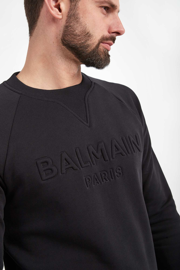 Bluza męska z logo BALMAIN