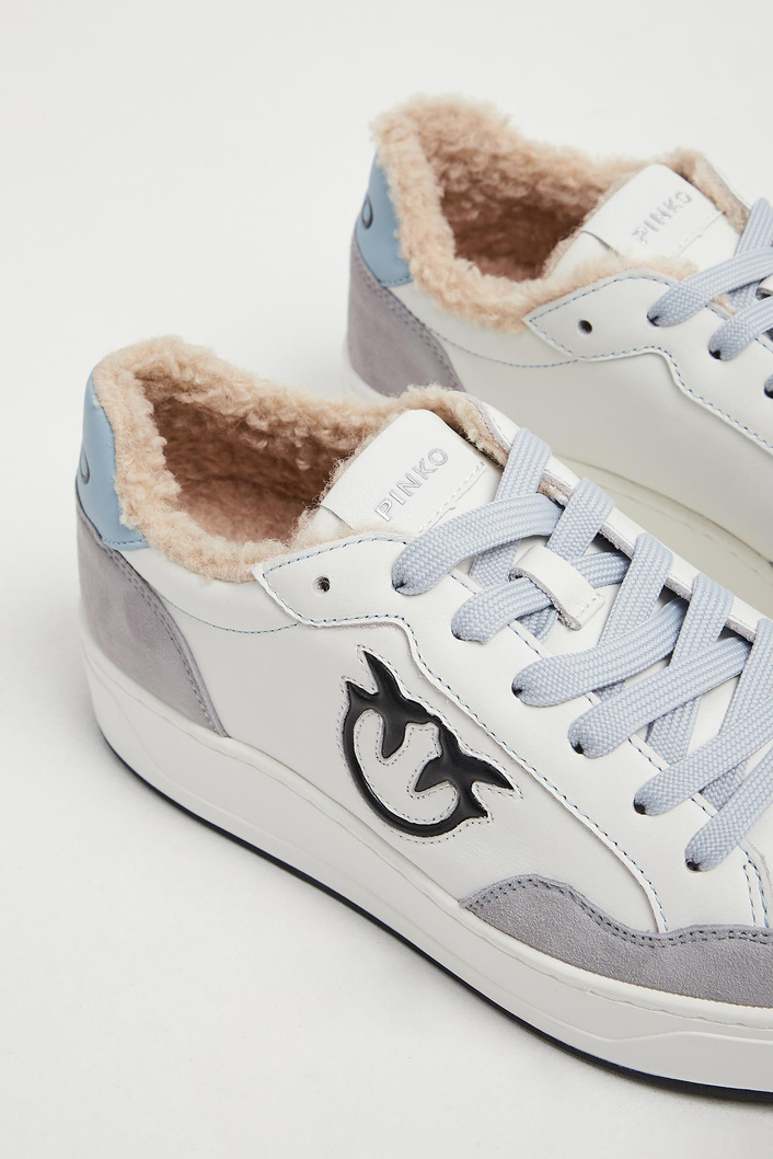 Sneakersy damskie skórzane PINKO