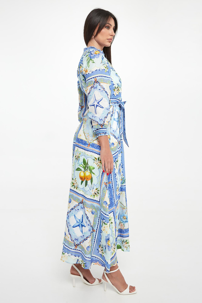 Sukienka maxi lniana HALE BOB