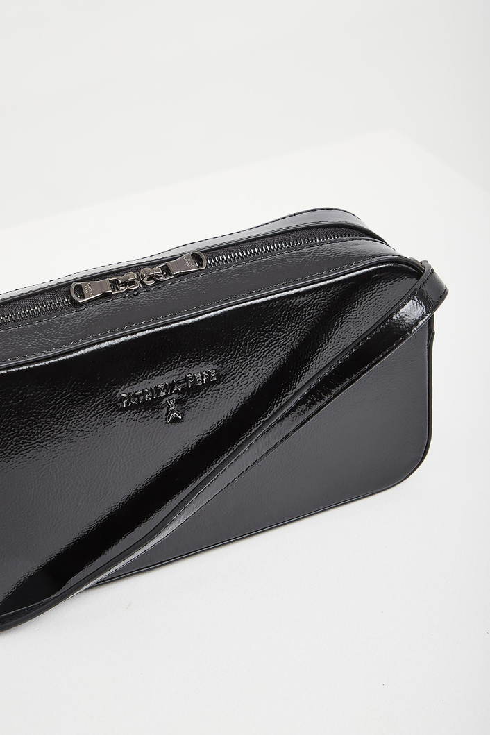 Torebka damska lakierowana PATRIZIA PEPE