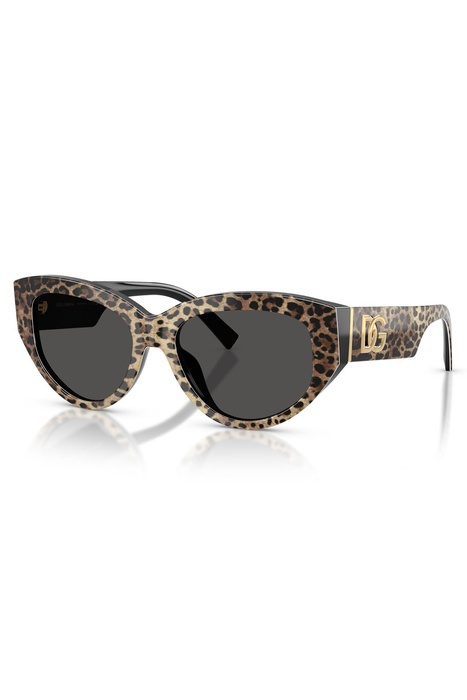 Okulary damskie przeciwsłoneczne w cętki DOLCE & GABBANA