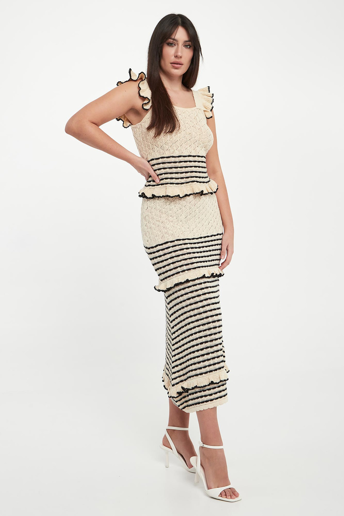 Top damski ażurowy TWINSET U&B